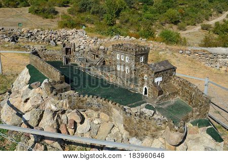 Ruins Of The Ancient Fortress Funa Of The 6Th Century