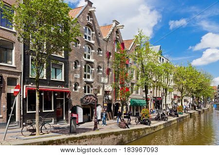 On The Streets Of Amsterdam City, Netherlands