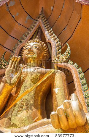 Buddha Statue, Wat Tham Sua, Kanchanaburi, Thailand