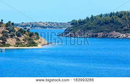 Summer Sithonia Coast, Chalkidiki.