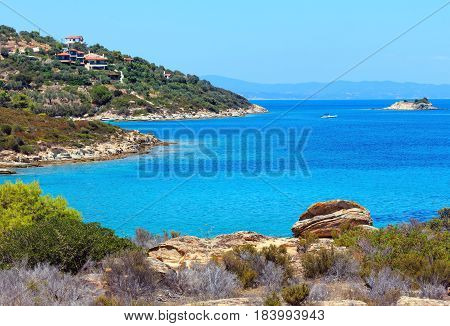 Sithonia Coast, Chalkidiki, Greece.