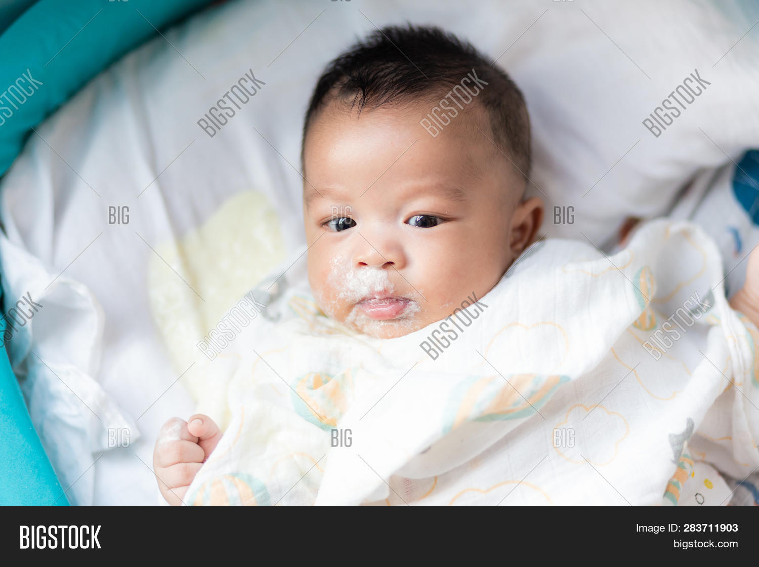 Infant Baby Boy Vomit Image & Photo (Free Trial) Bigstock