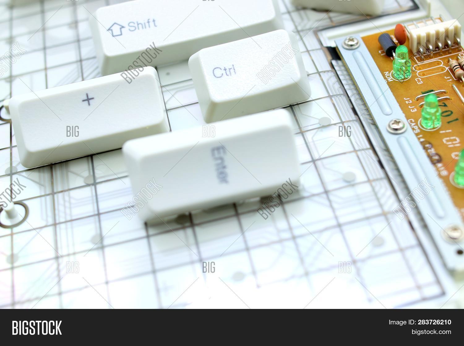 Keyboard Keys White Image & Photo (Free Trial) Bigstock