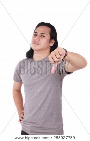 Men Upset With Thumbs Down