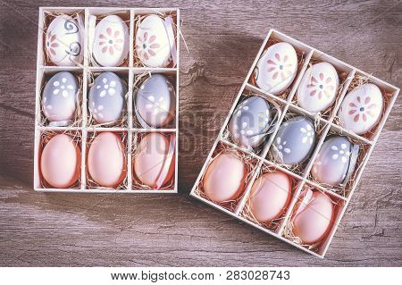 Small Homemade Easter Eggs For Egg Hunting With Kids.