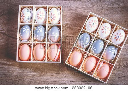 Small Homemade Easter Eggs For Egg Hunting With Kids.