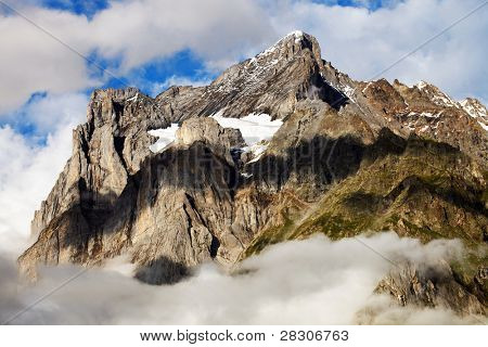 Wetterhorn Peak, Berner Oberland, Switzerland - UNESCO Heritage