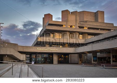 The National Theatre Designed By Sir Denys Lasdun Is A Masterpiece Of New Brutalist Architecture