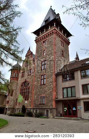 Goettingen, Lower Saxony, Germany - May 01, 2013:the Building Of The Goethe Institut In Goettingen, 