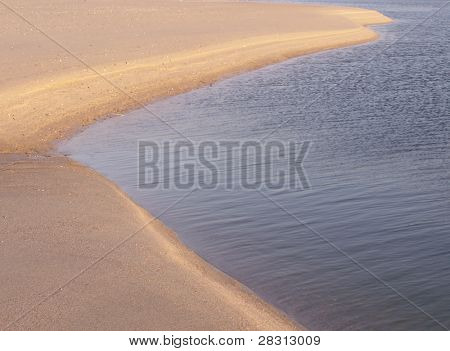 watter and sand