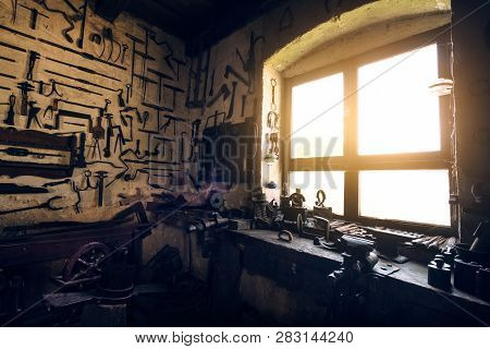 Tranditional Smithy Workshop Interior