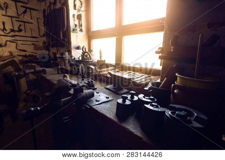 Tranditional Smithy Workshop Tools
