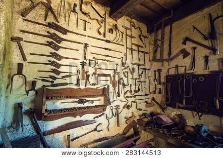 Tranditional Smithy Workshop Interior