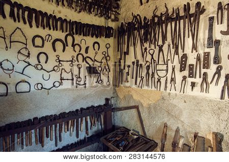 Tranditional Smithy Workshop Interior