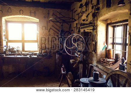 Tranditional Smithy Workshop Interior
