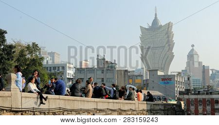 Macau- 22 January 2019: Macau city