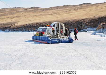 Hovercraft To Olkhon Dock