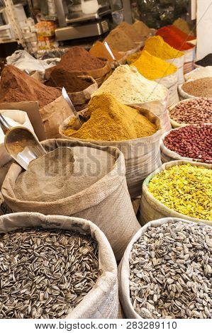 Souq Al Turk. The Big Market Of Tripoli, Libya, Africa