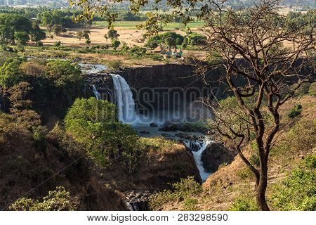 Landscape View Near The Blue Nile Falls, Tis-isat Falls Ethiopia, Eastern Africa