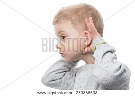 A Child Of Preschool Age Does Not Hear Well. Hearing Problems In Children