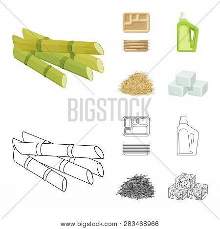 Vector Design Of Farm And Agriculture  Icon. Set Of Farm And Technology Vector Icon For Stock.