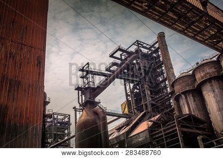 Industrial Architecture Of Ironworks In Lower Vitkovice, Ostrava