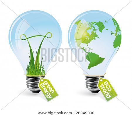 Žárovky realistické eco - sada 1