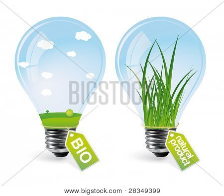 Žárovky realistické eco - sada 2