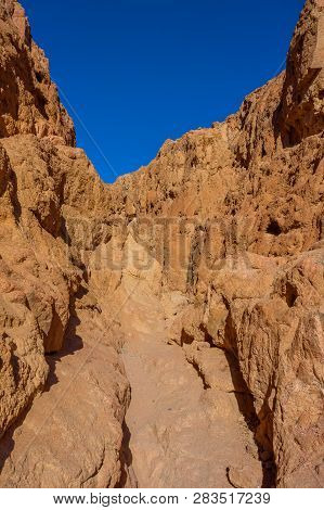 View Of The Mountains Of Senai Peninsula In Egypt