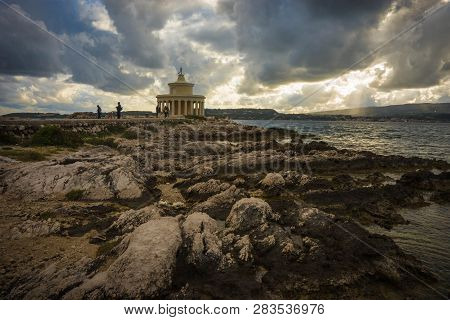 Lighthouse Of Saint Theodore On  Kefalonia, Greece