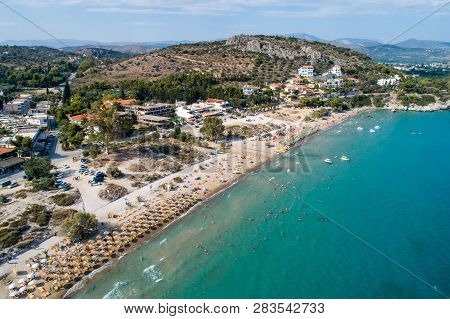Top View Of Tolo Beach Or 