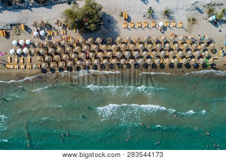 Top View Of Tolo Beach Or 
