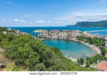 Amasra cityscape - Amasra is a small sea town in Bartin - Blacksea region / Turkey