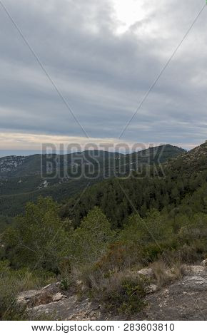 The Mountains Of The Sierra De Irta In Alcocebre