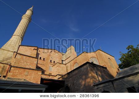ein Blick auf Santa Sofia in istanbul