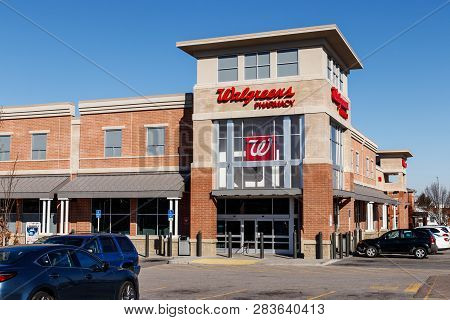Cincinnati - Circa February 2019: Walgreens Retail Location. Walgreens Is An American Pharmaceutical