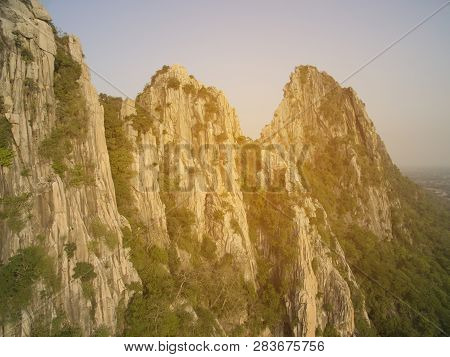 Top View Of Khao Nor, Nakhon Sawan, Thailand