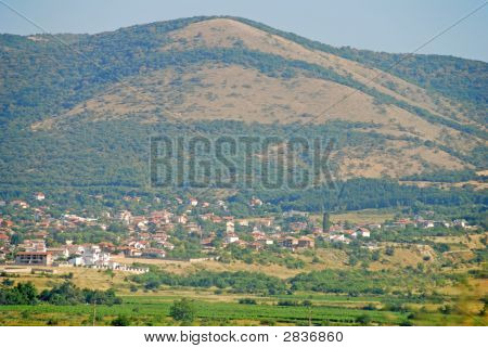 Paesaggio di montagna bulgaro