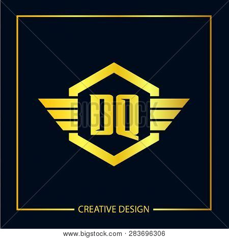 Initial Letter Dq Logo Template Vector Design