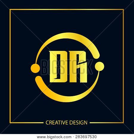Initial Letter Dr Logo Template Vector Design