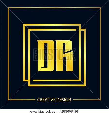 Initial Letter Dr Logo Template Vector Design