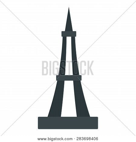 Statue Monument Icon. Flat Illustration Of Statue Monument Vector Icon For Web Design