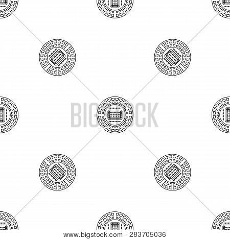 Sport Stadium Pattern Seamless Vector Repeat Geometric For Any Web Design