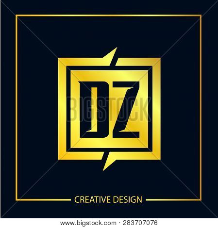 Initial Letter Dz Logo Template Vector Design