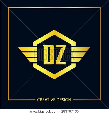 Initial Letter Dz Logo Template Vector Design