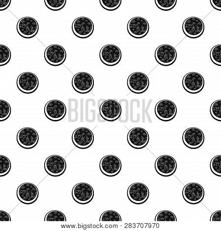 Creme Biscuit Pattern Seamless Vector Repeat Geometric For Any Web Design