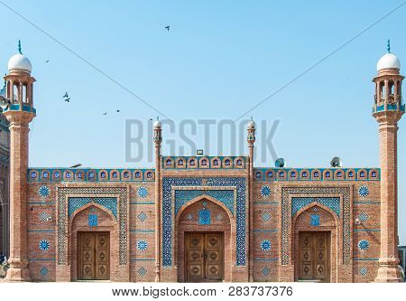 Beautiful Islamic Mosaic Art On The Mosque