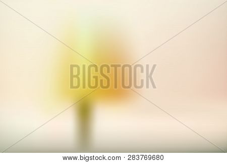 Precious Red Flower Tulip On A Blurred Gold Background Romantic Valentines Day. Romantic And Gentle 