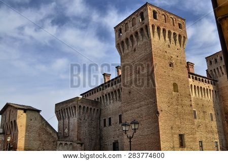 The Fortress Of Vigonola Seen From The South