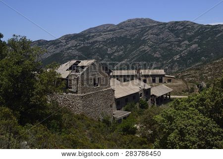 View Of The Abandoned Mine Of Arenas